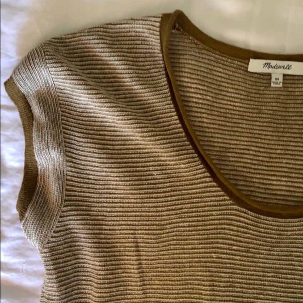 Madewell Watermoor Short Sleeve Sweater